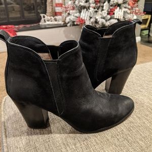 Michael Kors black ankle boots-leather